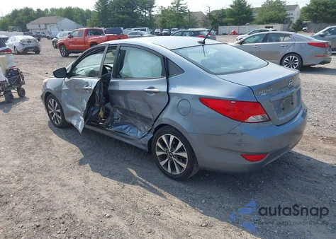 2017 Hyundai Accent Value Edition из США, поврежденный, VIN KMHCT4AE0HU373691